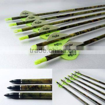 Wholesale 31" Camo Arrow for compound bow and arrow