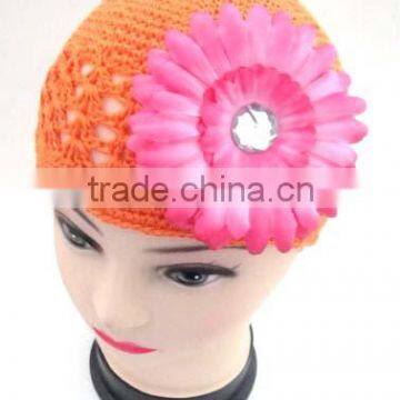 Multi colors kufi hat,hats crochet brooches