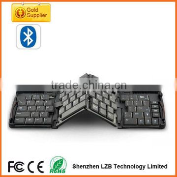 flexible mini folding bluetooth 3.0 keyboard,portable for travel foldable wireless keyboard