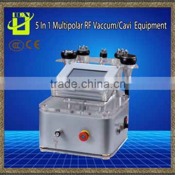 5 in 1 Cavitation multipolar rf vacuum fat remove weight loss for Home Use