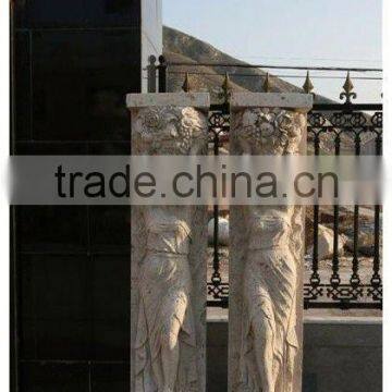 2013 HOT SALES outdoor stone abstract statue pair