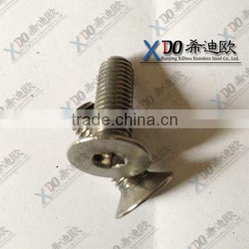 stainless steel 1.4438 / 1.4435 hex socket countersunk head cap screws 1.4466 / 1.4404