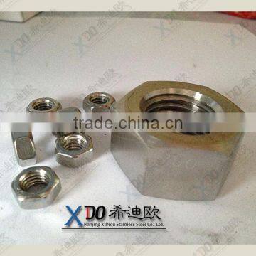 GH2132 hex nut A286 hex nut EN1.4980 hex nut stainless steel fastenes china supplier