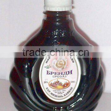 750ml grape wine bottle