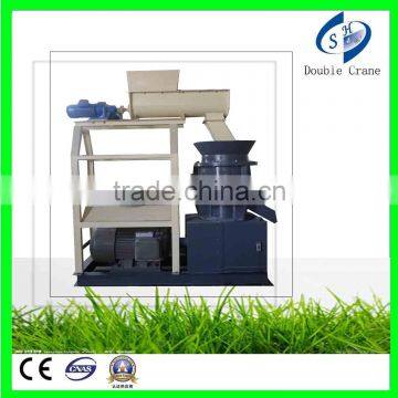 CE approved small flat die animal feed pellet mill