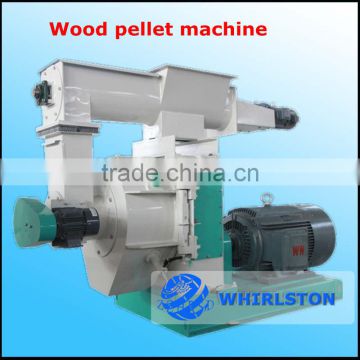 Line production for wood pellet