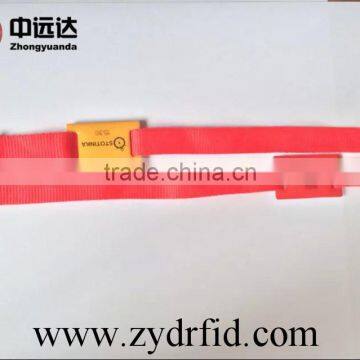 350*15mm Custom Rfid Woven Wristband/professional Festival Fabric Rfid Bracelet Ntag216 Chip/fabric Rfid Wristband for Event photo-5