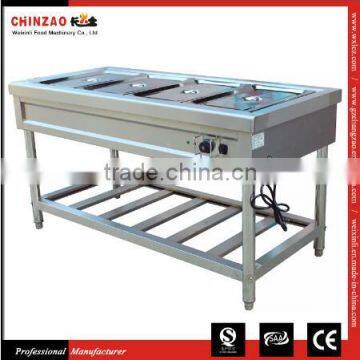 The Most Popular Stand Electric Bain Marie With 4 GN Pans Countertop Food Warmer for Hot Sell