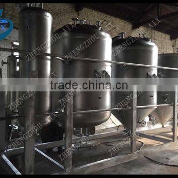 Delivery edible oil refinery plant and install there for customer