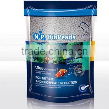 Manufacture Cheap Artificial Marine Aquarium White Biopellets photo-2