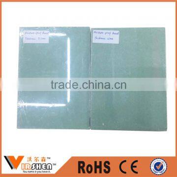 J101B-1 12mm partition paper faced gypsum board/moisture proof gypsum board/fireproof gypsum board