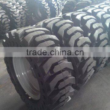 Tire Wheel Assembly Solid Skid Tire 10x16.5 10-16.5 photo-2