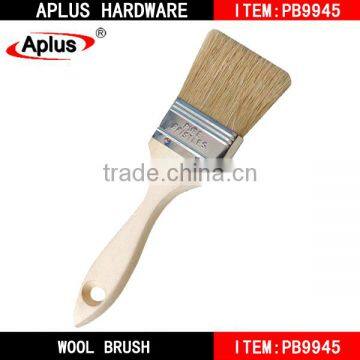 Factory price wall painting tools soft bristles wooden handle painting brushes
