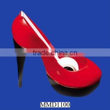 Red high heel safety tape dispensers