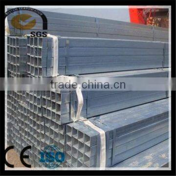 galvanized square pipe rectangle steel pipe/tubes