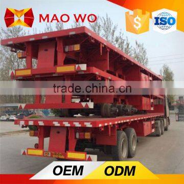 Hot Sale CIMC Lowboy Trailer, Flatbed Container Trailer