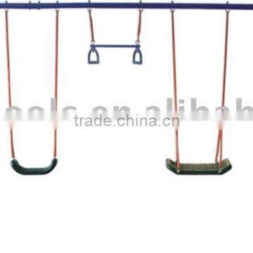 Fantastic playground metal swing set chair, Swing with slide set, Outdoor swing set