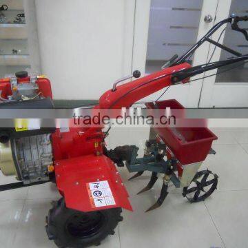 MeiQi 9hp 10hp 12hp 186f Diesel engine power diesel tiller with seeder