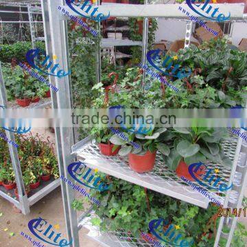 Display Flower Trolley Cart.Danish Trolley.Gardening Transport Cart, Steel Rolling Trolley Tool Cart.Greenhouse Equiment photo-3