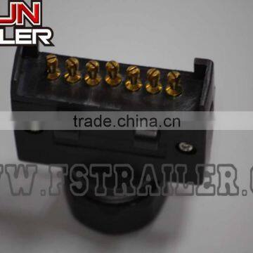 7 Pin Round Plug and 7 Pin Flat Plug for Sale photo-2