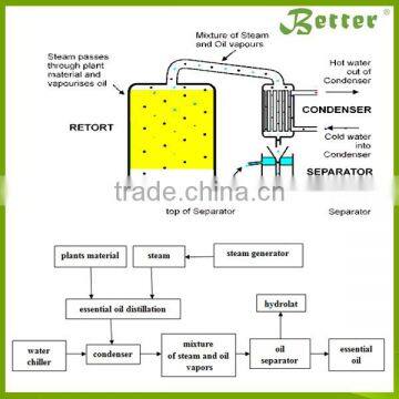 Large Capacity Plants Stainless Steel Herb Essential Oil Distiller photo-2