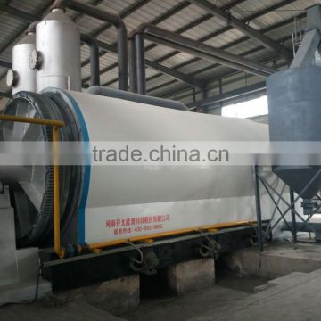 Waste Tyre Pyrolysis Machine, waste tire recycling oil machine