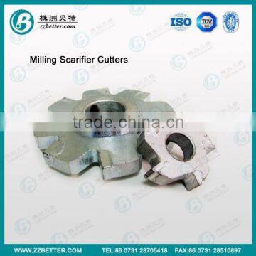 Milling Scarifier for removing thick and soft materials