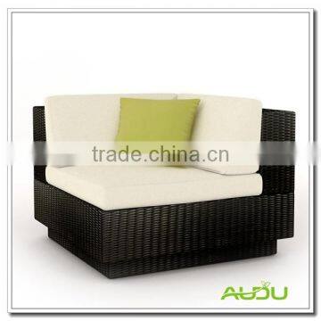 Audu Black Rattan Garden Elegant Chair