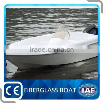 Made in China 12ft fiberglass boat hulls for sale