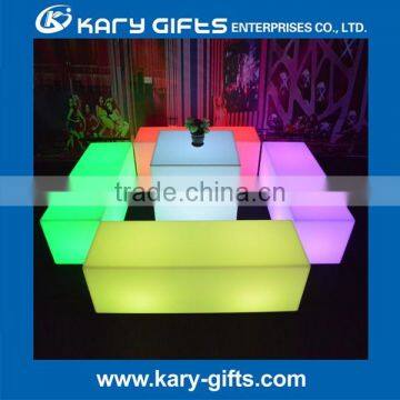 LED Bar Stools Plastic Light up Chair photo-2