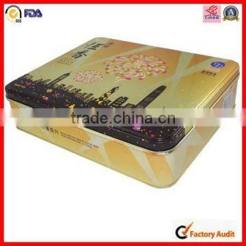 Colored Cute Rectangular Small Metal Tin Boxes photo-2
