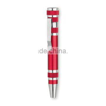 Aluminium Mini Tool 6 Accessories Pen Shaped Multitool photo-3