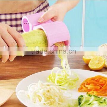 CY101 Multi-purpose Vegetable Spiral Cutter Sharpener Knife Grater Shredded Slicer Kitchen Accessories photo-6