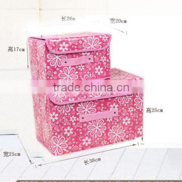 N495 Household Non Woven Box Foldable Water Proof Storage box