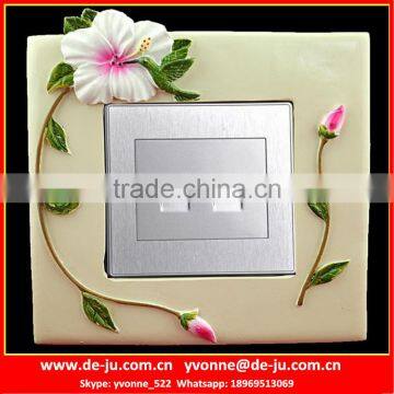 Single Flower Stamen Surround Socket Plate Sticker