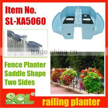 festival decoration fence decorative plastic plant pots SL-XA5060