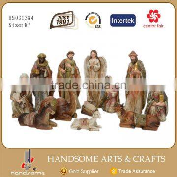 5 Inch Resin Religious Craft Home Decoration Christmas Gift Nativity Set photo-6