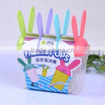 2098 Lovely Rabbit Shape Plastic Ice Mould,ice Cream Moulds photo-2