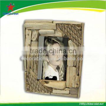 natural wood photo picture frame