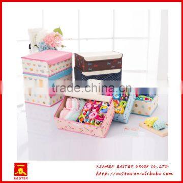 High Quality Oxford Cloth 12 Grid Socks/bra/briefs Storage Box photo-2
