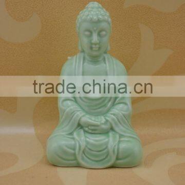 Ceramic Buddha Tealight Candle Fragrance Oil Burner photo-3