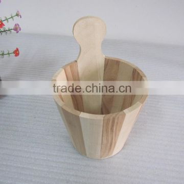 Custom wooden barrel, high quality wooden cask, wooden bucket with handle