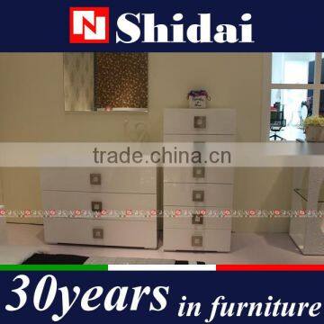 New! 6 Piece Queen Size White Modern Platform Bed Room Furniture Bedroom Set photo-4