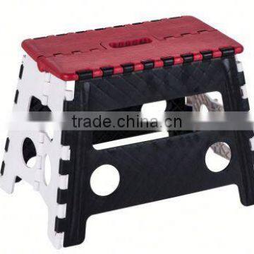 Good Quality Nice Looking Anti-Slip Plastic Folding Step Stool Folding Plastic Stool 450720 photo-2