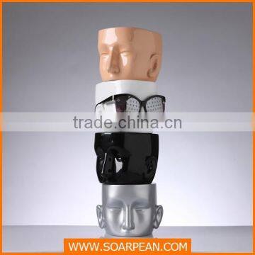 Fiberglass High Glossy Head Mannequin For Glassed Display photo-6