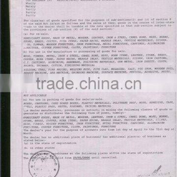 CERTIFICATE OF REGISTRATION