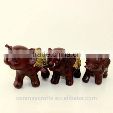 Custom cheap polyresin antique india elephants for sale