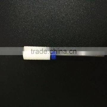 Medium Type Cylinder Head Ceramic Nail Drill Bit Rotary Burr For Electric Manicure Machines photo-2