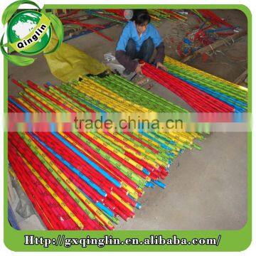 PVC Coated Wooden Stick for Broom Handle With Plastic Hook 120*2.2cm Pvc Coated Wooden Broomstick China Supplier photo-3