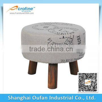 Oufan Triangle Legs Structure Personalized Wooden Stool